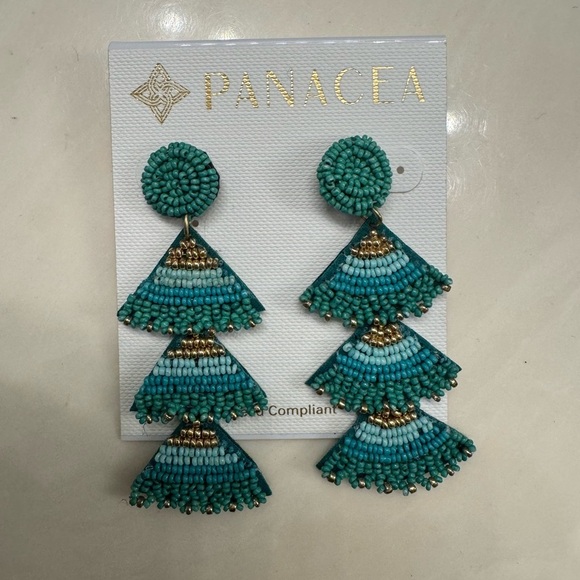 Panacea Jewelry - Beaded Tassel Earrings!